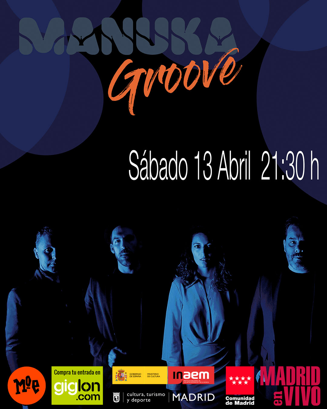 MADRID EN VIVO #81: Néstor Pardo, Manuka Groove, Yandy Martínez