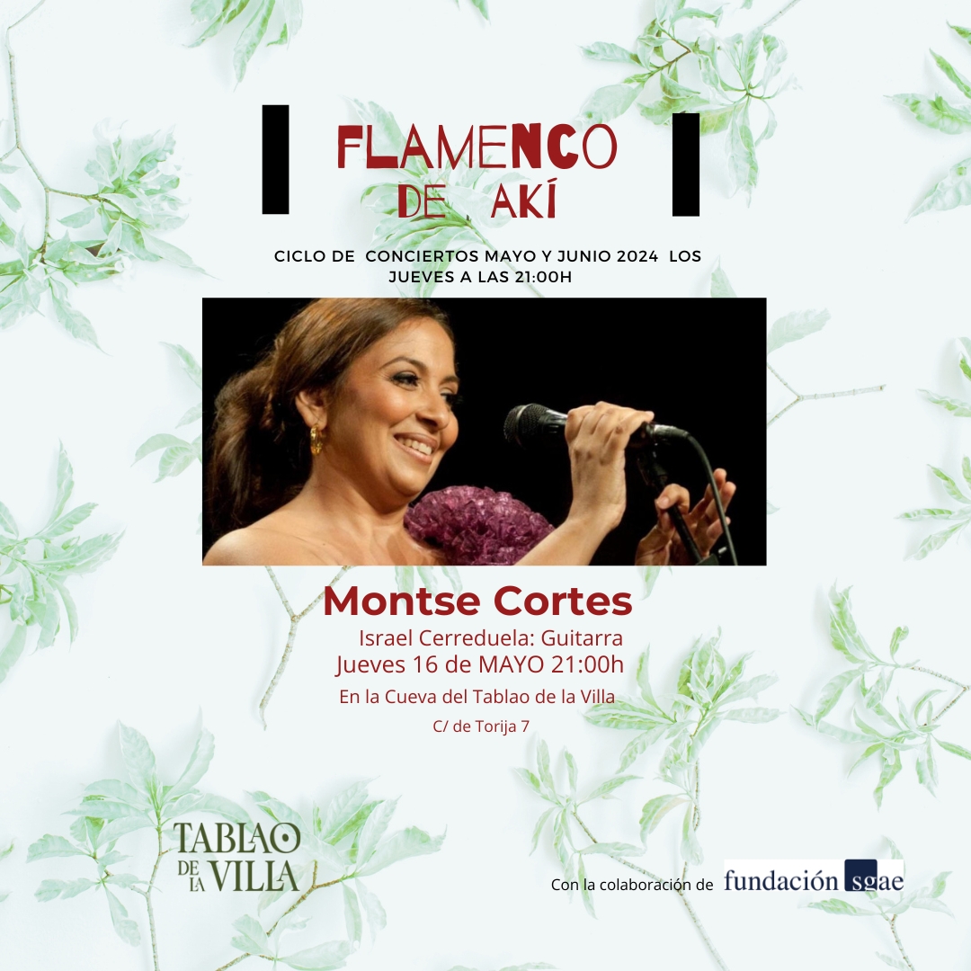 El Tablao de la Villa estrena el ciclo Flamenco de Akí con la colaboración de Fundación SGAE