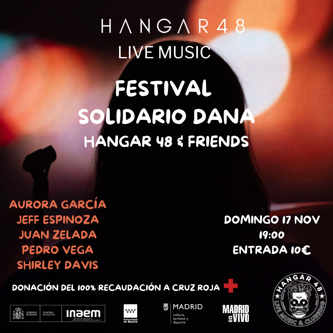 Las salas de Madrid en Vivo se vuelcan con los afectados por la DANA con conciertos solidarios