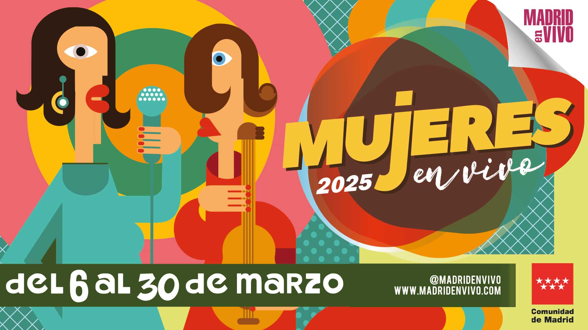 MUJERES EN VIVO 2025: las salas vibran en marzo con ellas