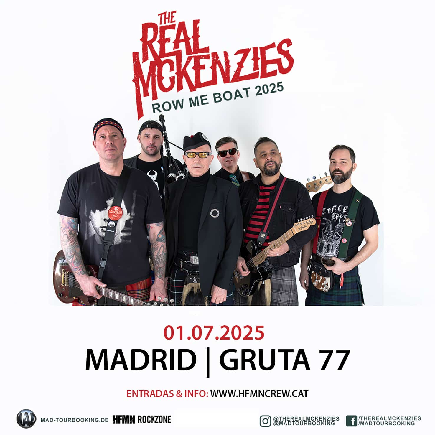 FESTIVAL DE TRIBUTOS “AMERICAN ROCK PUNK”: NIRVANA (NEVERMINDERS), GREEN DAY (SUBURBIA) Y THE OFFSPRING (SMASH).